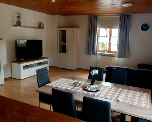Wohn-/Esszimmer der FeWo